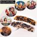 Premium French Hair Clips for Ladies - 2 Pack Large Automatic Clips in Ivory and Tortoise | Thick & Thin Hair Patent Pattern - Buy Online on GoSupps.com