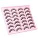 TNFVLONEINS 02M-Short 14 Pairs Natural Wispy Mink False Eyelashes - Short Cat Eye Extension for Natural Manga Strip Look - Buy Online on GoSupps.com