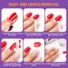 Makartt Nail Glue Remover Kit - 100ml Acetone-Free Professional Nail Tip Art - 2x50ml Set for Easy Removal - Buy Online on GoSupps.com