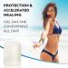 Silikan Clear Gel Silicone Scar Tape - Medical Grade Invisible Scar Repair Sheet for Burn, Face, Breast, Acne - 5ft Roll - Buy Online on GoSupps.com