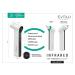 Evolu Contactless Infrared Thermometer for Babies Children & Adults - Digital Ear & Forehead Fever Thermometer with Silent Mode & Alarm - Buy Online on GoSupps.com