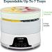 COSORI Food Dehydrator: 5-Tray Machine for Jerky, Fruit, Meat, Dog Treats, Herbs & Vegetables - BPA-Free Dryer with Timer & Temperature Control - Includes 50 Recipes (CFD-N051-W) - Buy Online on GoSupps.com