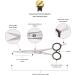 RUVANTI Professional Hair Cutting Scissors Kit - 6.5 Japanese Stainless Steel Barber Tools Set for Men and Women - Grey Thinning Shears Included - Buy Online on GoSupps.com