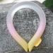 Naked Cooling Tube - Adjustable Neck Wrap | Effective Ice Rings for Hot Weather | Biudui Yellow - Portable & Hands-Free Design for Indoor & Outdoor Workers - Buy Online on GoSupps.com