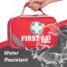 General Medi 2-in-1 First Aid Set - 215-Piece Premium Kit & 43-Piece Mini Set for Home Car Travel Sports & Camping - Perfect Emergency Supplies (Red) - Buy Online on GoSupps.com