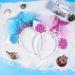 Mermaid Headband with Sequins - Pack of 4 Birthday Party Hair Accessories | Cute Ears Design - Buy Online on GoSupps.com