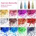48 Colors Butterfly Glitter Nail Art Dried Flowers - 3D Holographic Sequins for DIY Crafting & Decoration - Buy Online on GoSupps.com