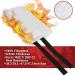 ELDAR 4-Pack X-Large Fiberglass Fire Blanket Set - Emergency Fire Suppression Safety Blankets for Kitchen & Home - Includes Emergency Whistles - 47.2 * 47.2 Inches - Buy Online on GoSupps.com