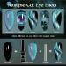 MIZHSE 9D Cat Eye Gel Nail Polish 10ml Holographic Galaxy Magnetic Gel - Cyan | Chameleon Manicure Set - Buy Online on GoSupps.com