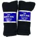 Creswell Diabetic Socks 6 Pairs - Size 10-13 Large Black Crew Length - Buy Online on GoSupps.com