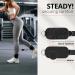 Foot Loops for Cable Train - 2 Set Ankle Straps + Training Book | Padded Leg Trainer with Velcro for Workout | Bein Po Fitness for Men & Women - Buy Online on GoSupps.com
