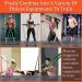 Portable Heavy-Duty Home Gym Resistance Band Bar Set | 4 Stackable Bands | Full Body Exercise Kit | 500LBS Capacity 90cm Bar & Workout Guide - Buy Online on GoSupps.com