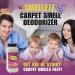 SMELLEZE Natural Carpet Deodorizer - Odor Eliminator Powder for New Carpets Rugs & Upholstery | 2 lb. Natural Odor Removal Solution - Buy Online on GoSupps.com