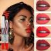 Velvet Silk Lipstick & Lip Liner Set - Long Lasting & Easy to Use | Nudes Makeup Kit for Sexy Lip Tint & High Shade Velvet Mist Effect - Cosmetic Novice's Must-Have - Buy Online on GoSupps.com