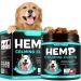 Bieyoc Calming Chews for Dogs Dog Calming Treats Helps with Dog Anxiety Separation Barking Stress Relief Hyperactivity Aggression Reactivity(150pcs Chews Duck) Duck_150 Chews