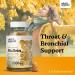 Organic Mullein Gummies - Respiratory & Digestive Support - 2000mg 60 Chews - Buy Online on GoSupps.com