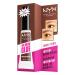 Nyx Professional Makeup Eyebrow Gel - Medium Brown | Lifting Effect & Instant Styler for Laminated Brows - Buy Online on GoSupps.com