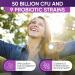 Women's Probiotic 50 Billion CFU - 9 Strains, Prebiotics, Cranberry & D-Mannose - Digestive, Vaginal & Immune Support - 30 Capsules - Buy Online on GoSupps.com