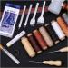 35 Pcs Leather Stitching Kit with Prong Punch, Sewing Tools, Thread, Needles - Ideal for Beginner Leather Crafting - Buy Online on GoSupps.com