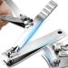 Retoo nail snap made of stainless steel High quality nail clipper handy nail cutter for toenails and finger nails fingernail clipper sharp & smooth cut toenail snack knip 5cm long