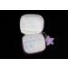 Pill Box in Balmoral Thistle Design - Elegant & Functional Medication Organizer for Travel & Daily Use - Buy Online on GoSupps.com