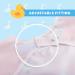 Little Dimsum Long Sleeves Toddler Weaning Bibs Set | Waterproof Feeding Coverall | Catch Food & Wipe Clean | 6-36 Months | Duck & Sheep Design - Buy Online on GoSupps.com