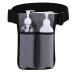 YOURUIMEI Massage Bottle Holder Adjustable 2 Bottles Gray 2 Bottle Gray