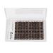 Brown Cluster DIY Eyelash Extensions - 120pcs Individual Wide Stem False Lashes 14mm | International Shipping - Buy Online on GoSupps.com
