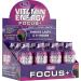 Vitamin Energy Focus+ Shot | Up to 7 Hours of Energy | Berry Flavor | 1.93oz - Pack of 12 - Buy Online on GoSupps.com
