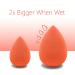 Prodxy Orange Makeup Blender Sponge | Latex-Free Streak-Free Application for Liquid Powder & Creams | Vegan & Cruelty-Free | International Shipping Available - Buy Online on GoSupps.com