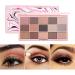 Blendable Eye Shades Makeup - Blendable Shining Natural-Looking Eyeshadow | Compact Face Makeup for Women for Gathering Dating Traveling Home Working Shopping Pochy 02# - Buy Online on GoSupps.com