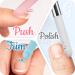 Professional Glass Nail Shaver & File - Precision Manicure Tool for Cuticles | Czech Quality Baby Blue - Buy Online on GoSupps.com