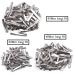 150 Flat Top Alligator Hair Clips - Metal Crocodile Hair Pins for Hair Care & Crafts - 3 Sizes - Buy Online on GoSupps.com