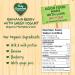 Baby Gourmet Organic Meltable Mushies Banana Berry with Greek Yogurt 23g (Pack of 8) - Buy Online on GoSupps.com