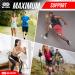 BLITZU Lace Up Ankle Brace for Sprained Ankles - Stabilizer Support Sleeve for Men & Women | Ideal for Volleyball Basketball & Injury Recovery - Size S - Buy Online on GoSupps.com