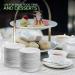 Stock Your Home 6-Inch White Paper Dessert Plates - 500 Count - Buy Online on GoSupps.com