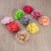Frcolor 20pcs 3D Rose Flower Hair Clip Set - Chiffon Rose Clips for Women and Girls - Buy Online on GoSupps.com
