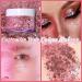 Boko 1.76oz Body Glitter Gel - Pink Mermaid Sequins for Women | Face & Body Makeup for Concerts, Festivals, Raves | Carnival Costume Accessories - Rose Quartz - Buy Online on GoSupps.com