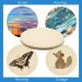 Falling in Art 12' Round Birch Wood Canvas Panels Kit - 2 Pack Studio Cradle Boards for Pouring Art, Crafts, Painting - 3/4 Deep - Buy Online on GoSupps.com