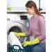 Lanon Wahoo Reusable Household Gloves - Skin-Friendly Cotton Lined Kitchen & Cleaning Use Cyan Size S - 3 Pair Pack - Buy Online on GoSupps.com