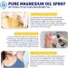 CCKULOOB Magnesium spray pure magnesium oil spray high absorption 100 pure and natural magnesium oil body spray supports muscle recovery and leg cramps 60 ml - Buy Online on GoSupps.com