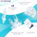 Teeth Whitening Kit - USA Dentist Recommended Professional LED Light & 5ml Gel Syringes - Crystal Clear 35% Carbamide Peroxide - Buy Online on GoSupps.com