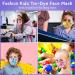 Kids Disposable Tie Dye Face Masks - 30 Pack, 4-Layer, Breathable with Elastic Earloop - Multicolor Protective Masks for Boys & Girls in School & Outdoors - Buy Online on GoSupps.com