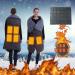 Buy BATTNOT Heated Ceiling Scarf - USB Electrical Heating Cover for Travel & Outdoor Activities - 6 Zone Warmth - Gray - Buy Online on GoSupps.com