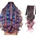 Shop Still Colored Women Long Curls Wigs - Ponytail Extensions for Costume Parties | High-Quality Art Hair - Buy Online on GoSupps.com
