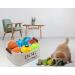 Minezi Cotton Rope Dog Toy Basket - Beige | Pet Toy Storage Organizer | Durable & Stylish Solution for Animal Needs (1 Pack) - Buy Online on GoSupps.com