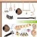 Buy Vegan 7-Piece Wooden Bird Toy Set - Multicolored Ladders & Accessories for Budgies Parrots and More | International Shipping - Buy Online on GoSupps.com