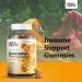 Organic Quercetin & Bromelain Gummy Supplement - 60 Pear-Flavored Chews for Immunity & Respiratory Health - Buy Online on GoSupps.com