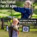 JAKUNA Hip and Back Quiver - Black Arrow Holder for Kids and Adults - Adjustable with Padded Strap - Archery Accessories - Buy Online on GoSupps.com