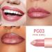 Oulac Moisturizing Pink Lipstick - Vegan Shimmer Lip Balm for Women | Hydrating & Lightweight Makeup - PG03 Pink Jewel - Buy Online on GoSupps.com